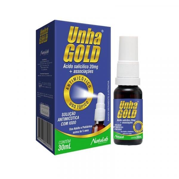 Unha Gold Spray 30 Ml - Natulab