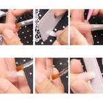 Unha natural de extens?o de fibra de vidro prego Mold Filament Acr¨ªlico Fibra Manicure