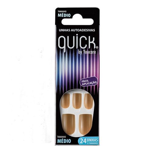 Unhas Adesivas You Care Quick Latte - Bq05-008
