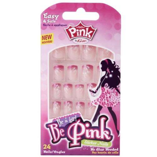 Unhas Postiças Infantil – Be Pink - First Kiss - 56072 Fpsp02