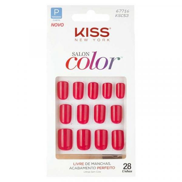 Unhas Postiças Kiss New York Salon Color Angel - First Kiss