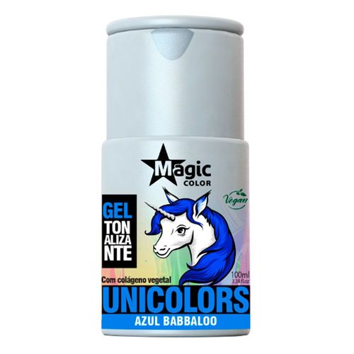 Unicolors Gel Tonalizante Azul Babbaloo 100ml - Magic Color