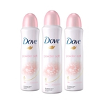 3 Unid Desodorante Aero Dove Feminino Powder Soft