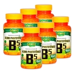 Unilife Kit 6x Vitamina B5 Acido Pantotenico 60 Caps