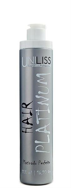 Uniliss Mascara Matizadora Hair Platinum - 500 Ml - Uniliss Cosméticos - Profissionais