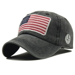 Unisex Estilo Vintage Flags Design Boné de beisebol Casual respirável Sun Proteção Hat Baseball cap