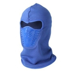 Unisex Inverno Neck Máscara Facial lã quente térmica Hat Ski Riding Hood Capacete Caps