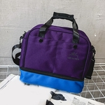 Unisex Lazer Compras Viagens Canvas Shoulder Lunch Bag ombro inclinado Bag
