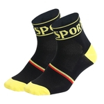 Unisex Professional respirável Ciclismo Socks Casual