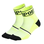 Unisex Professional respirável Ciclismo Socks Casual