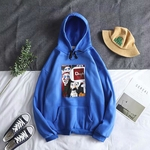 HAO Unisex solto camisola do Hoodie Impressão Palhaço engraçado Moda Streetwear Hip Hop pulôver Fashion hoodies and sweatshirts