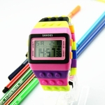 Unisex Colorful Digital Wrist Watch