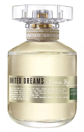 United Dreams Dream Big Edition Feminino Eau de Toilette 80ml - Benetton