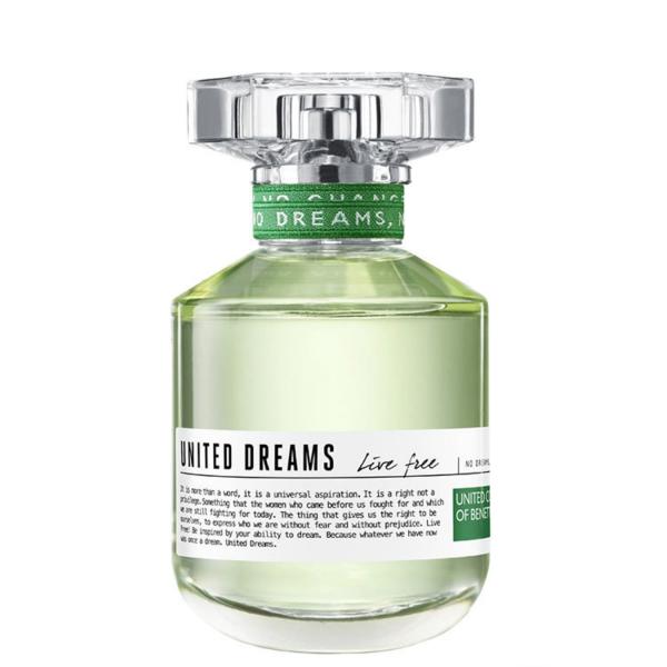 United Dreams Live Free Benetton Eau de Toilette - Perfume Feminino 50ml