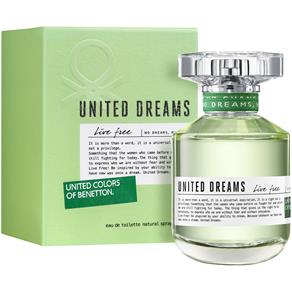 United Dreams Live Free By Benetton Feminino Eau de Toilette 50ml - 50 ML