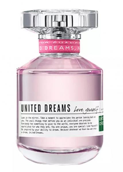 United Dreams Love Yourself Feminino Eau de Toilette 80ml - Benetton