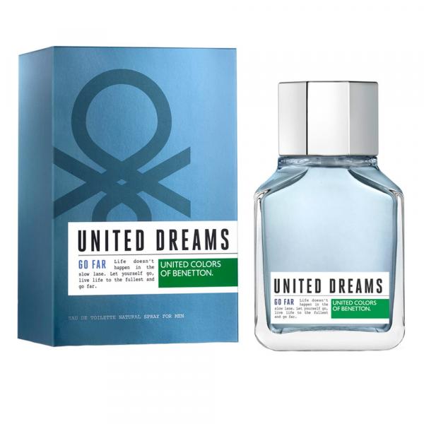 United Dreams Men Go Far Benetton EDT Masculino 60 Ml