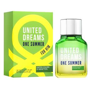 United Dreams One Summer Him Benetton Perfume Masculino - Eau de Toilette - 100ml