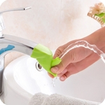 Universal alta Elastic Silicone Água da torneira Extender para crianças lavam Guia Faucet