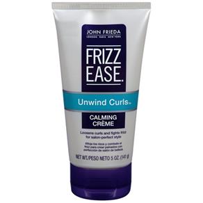 Unwind Curls Calming Crème Frizz Ease John Frieda - Tratamento para Cabelos Cacheados 141g