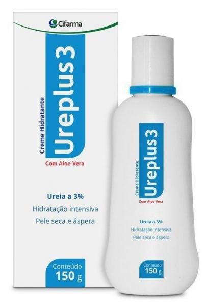 Ureplus 3 Creme Hidratante com Aloe Vera 150g - Cifarma