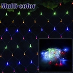 Urparcel 1.5m * 1.5m 100Led Net Fairy Lights Para Xmas Party Wedding Outdoor Decoration (Multi-Color)