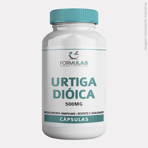Urtica Dioica - 500mg - 60 CÁPSULAS - Urtiga