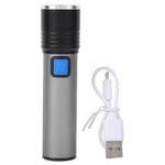 USB Rechargeable LED Mini Flashlight Waterproof Camping Light Strong Light Torch Outdoors