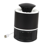USB Smart Mosquito Killer Insect Fly Inhaler UV LED Lâmpada Catcher Light Black
