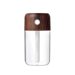 USB Umidificador grão de madeira colorida Garrafa Silent Night Luz Névoa Montadora Moisturizer