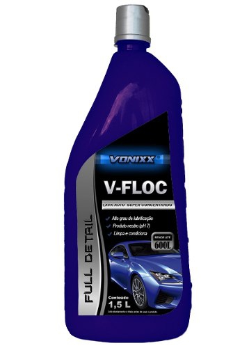 V-floc 1:400 - Shampoo para Carros - Ph Neutro - Vonixx