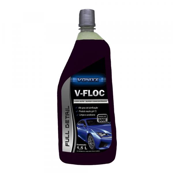 V-floc Shampoo Neutro Lava Autos Super Concentrado 1,5l Vonixx