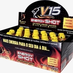 V15 Energy Shot 24 Flaconetes De 20Ml - Energético De Bolso