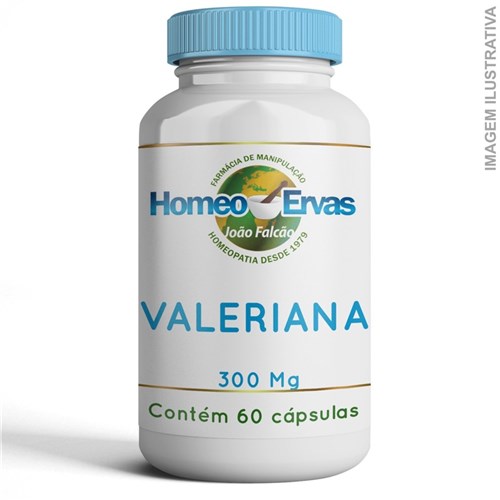 Valeriana 300Mg - 60 Cápsulas