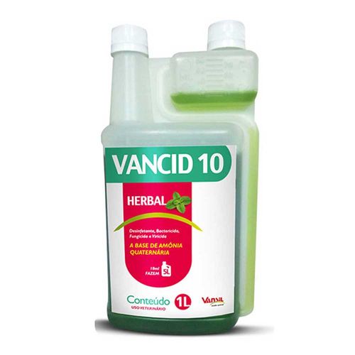 Vancid 10% Para Limpeza De Ambientes - Litro Mv