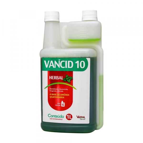 Vancid Herbal 10% Desinfetante de Ambientes - 1 Litro - Vansil