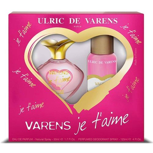 Varens Je Taime Eau de Parfum Ulric de Varens - Perfume Feminino 50ml + Desodorante 125ml