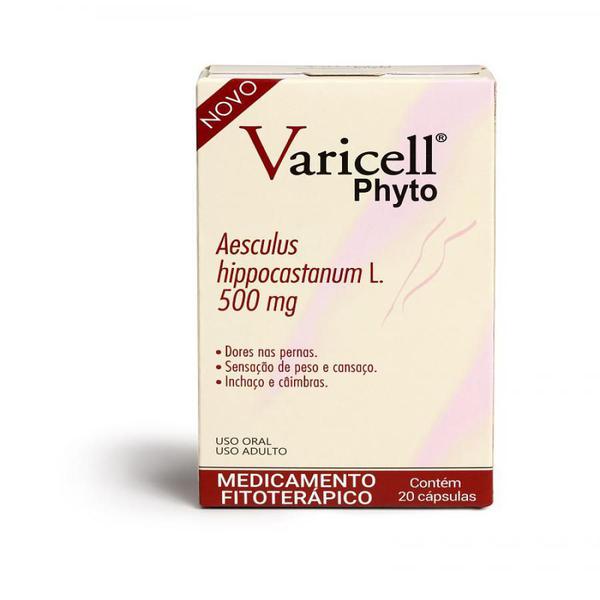 Varicell Phytos com 20 Cápsulas - Divcom Pharma