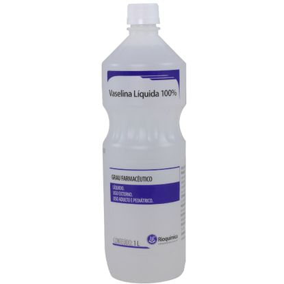 Vaselina Líquida 100% Rioquímica 1 Litro