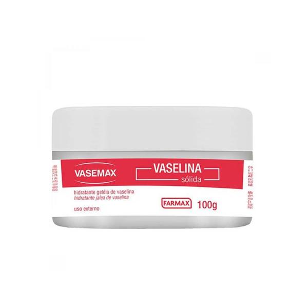 Vasemax Vaselina Geleia Hidratante Pura 100g - Vasenol
