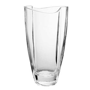 Vaso Bohemia de Cristal Smile 23 Cm - Transparente