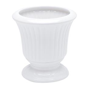 Vaso de Cerâmica 12cm Grece Prestige - Branco