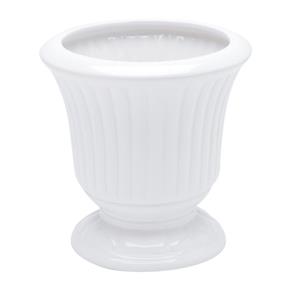 Vaso de Cerâmica 19cm Grece Prestige - Branco