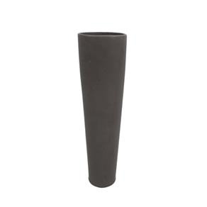 Vaso de Cerâmica Escuro Studio Collection - Cinza