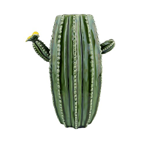 Vaso de Cerâmica Hedge Cactus Urban Verde
