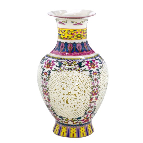 Vaso de Ceramica Lorena 27Cm Espressione