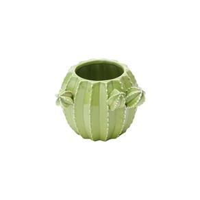 Vaso de Cerâmica Tipo Cactos - F9-25666 - Verde