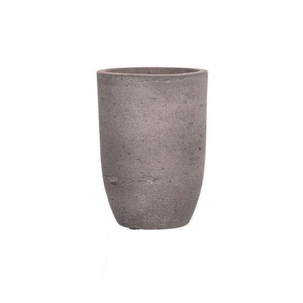Vaso de Cimento Cinza D13cm - Etna