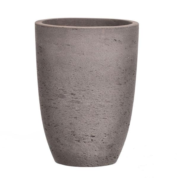 Vaso de Cimento I Cinza D16,5cm - Etna