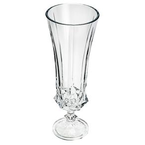 Vaso de Cristal Bohemia Soho com Pés 15,5x42 Cm - Transparente